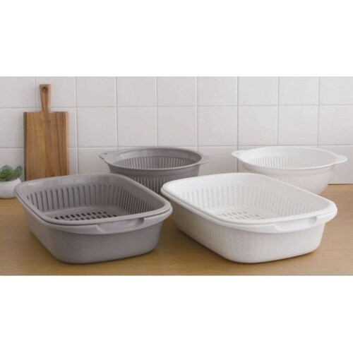 水切りラック クッキングパル ベージュグレー