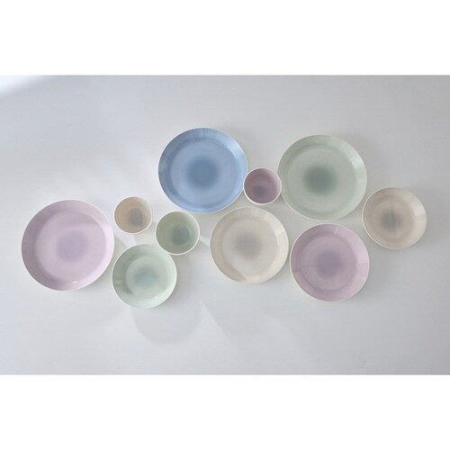 汁碗 500ml M MUSUBI グリーン