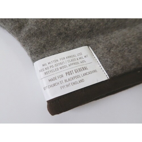 POSTGENERAL ミル ミトン グレー