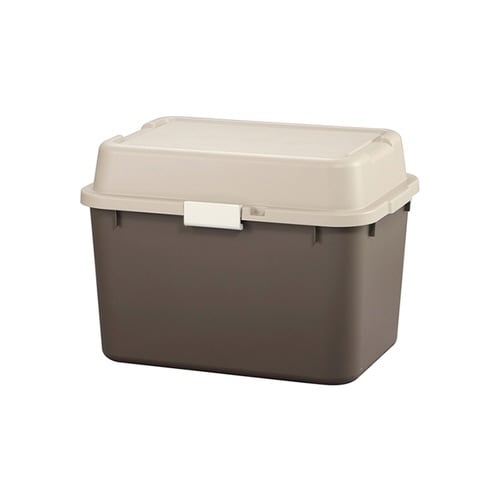 収納ボックス 68L ホームボックス ブラウン