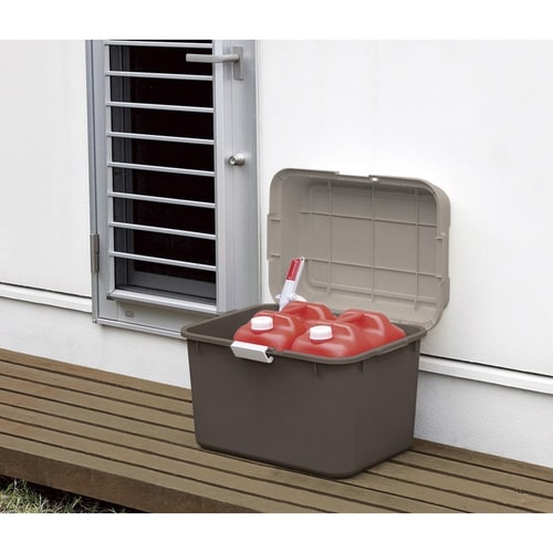 収納ボックス 68L ホームボックス ブラウン