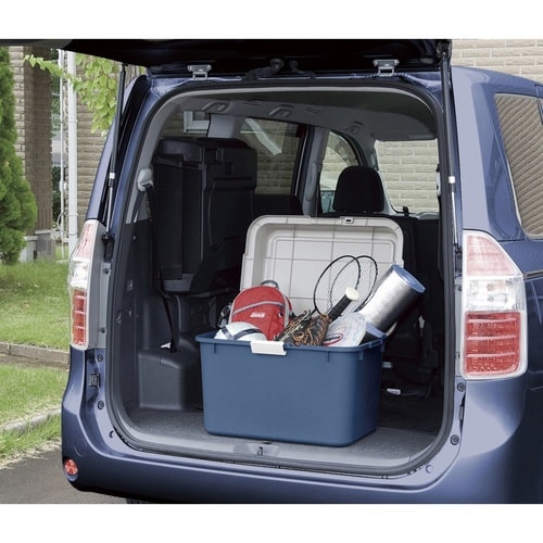 収納ボックス 68L ホームボックス ブルー