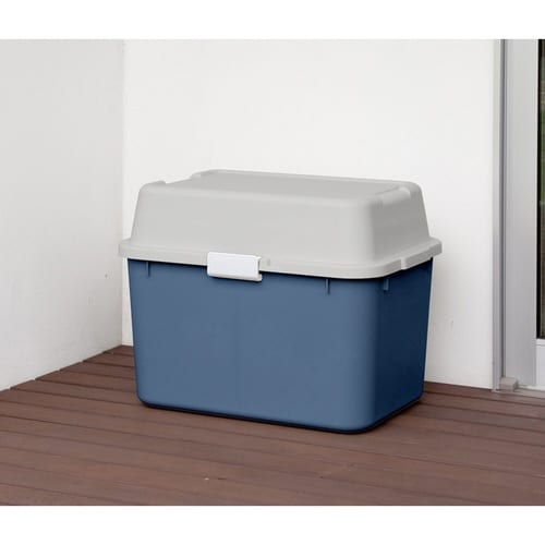 収納ボックス 68L ホームボックス ブルー