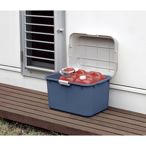 収納ボックス 68L ホームボックス ブルー