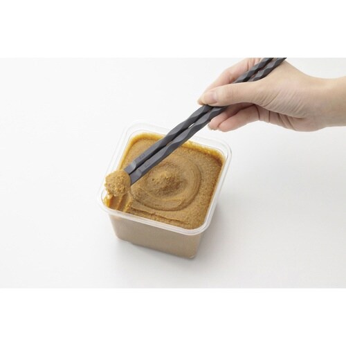 菜箸 30cm ヘラ付き 握りやすい菜箸