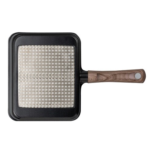 フライパン 仕切り付き IH対応 ブラック