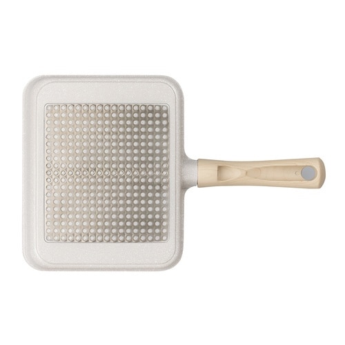 フライパン 仕切り付き IH対応 グレーマーブル