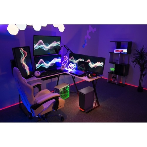 ゴミ箱 20L ゲーミングペール ペダル レッド