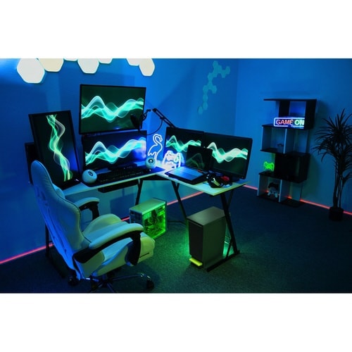 ゴミ箱 20L ゲーミングペール ペダル グリーン