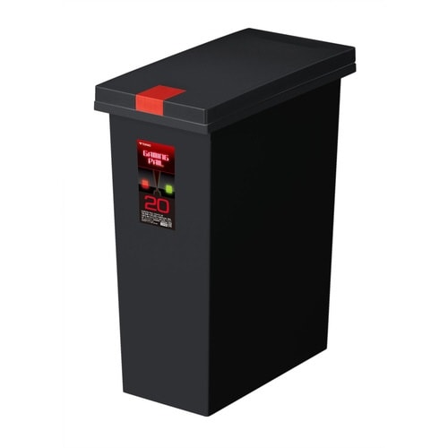 ゴミ箱 20L ゲーミングペール タッチ レッド