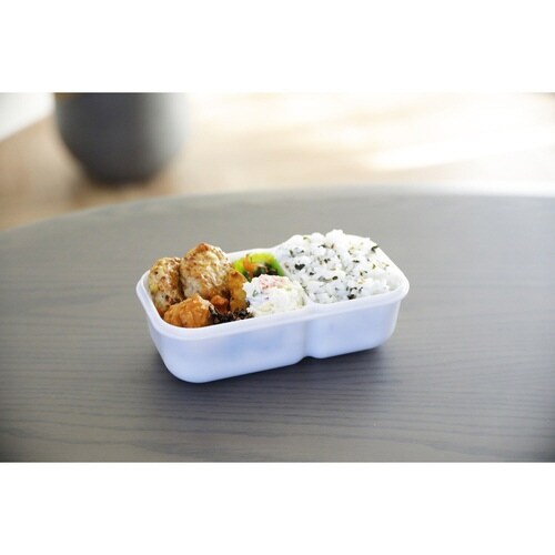 弁当箱 1段 600ml グレー