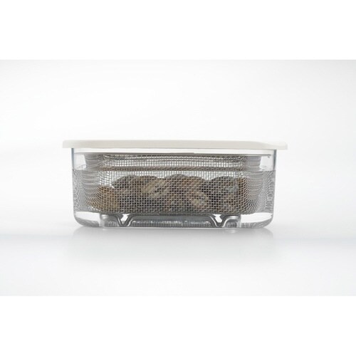 保存容器 830ml レンジコンテナ ザル付き 小