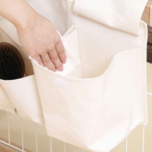 ペットケージ 収納 ポケット アイボリー