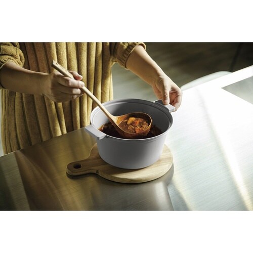 両手鍋 20cm IH対応 copan グレー