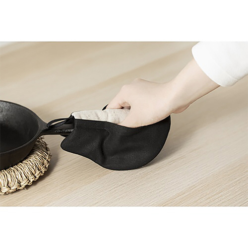 &NE 鍋つかみ どうぶつミトン ネコ クロ