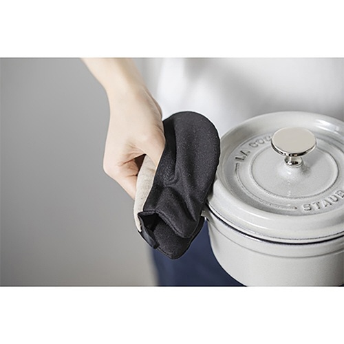 &NE 鍋つかみ どうぶつミトン ネコ クロ