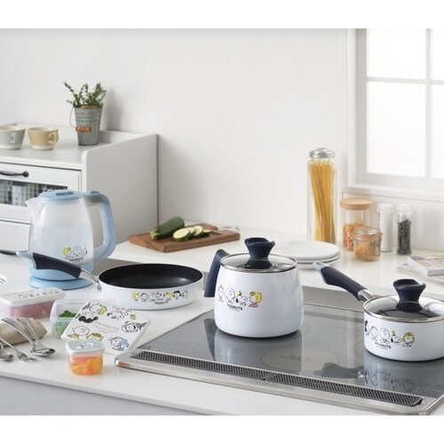 片手鍋 16cm IH対応 スヌーピー BREAK