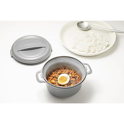 &NE nikii カレーレンジクッカー グレー