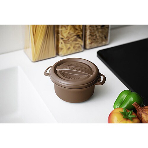 &NE nikii カレーレンジクッカー ブラウン