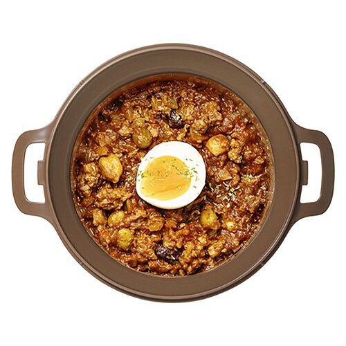 &NE nikii カレーレンジクッカー ブラウン