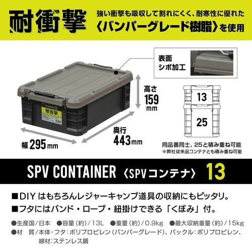 収納ケース SPV コンテナ 13 日本製