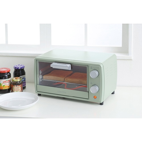 オーブントースター 9L スモークグリーン