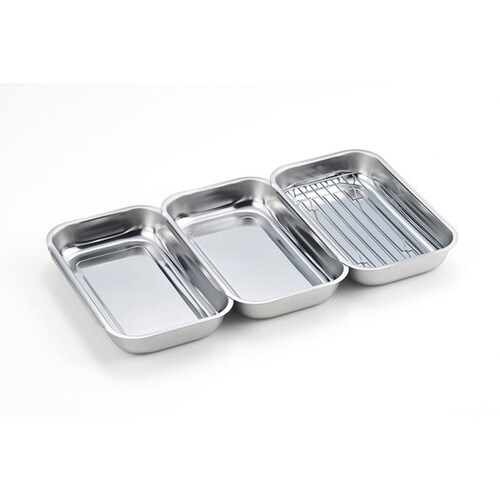 連結バット 4点セット アミ付き 食彩亭