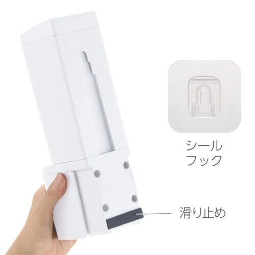 ディスペンサー 泡タイプ ホバー ホワイト