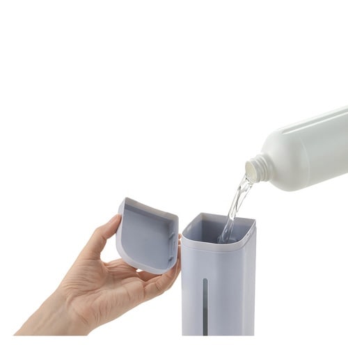 ディスペンサー 泡タイプ ホバー グレー