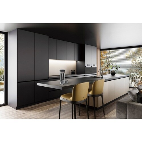 冷水筒 ピッチャー 1.2L 横置き ブラック