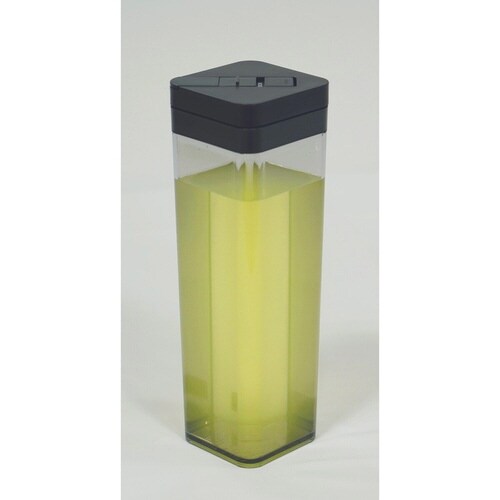 冷水筒 ピッチャー 1.2L 横置き ブラック