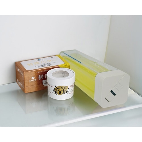 冷水筒 ピッチャー 2L 横置き 縦置き ホワイト