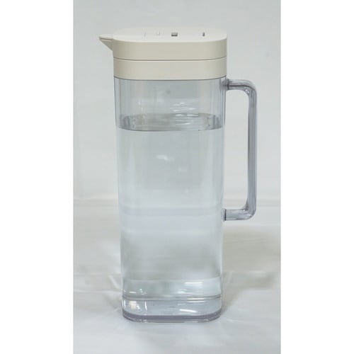 冷水筒 ピッチャー 2L 横置き 縦置き ホワイト