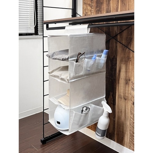 玄関収納 FIRSTO 吊るして4段ラック