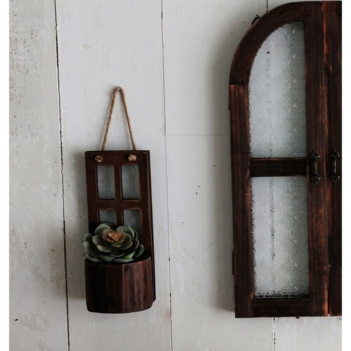 フラワーポット フローラ ポット ブラウン