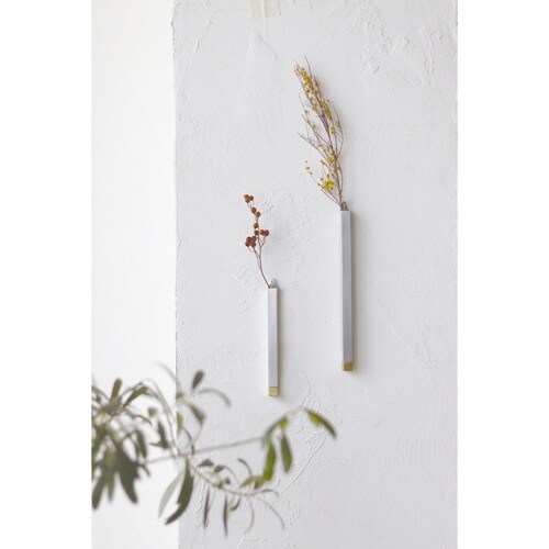 花瓶 インブルーム アルミウォールシリンダー S