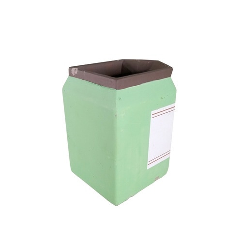 フラワーポット ジュースパックポット グリーン