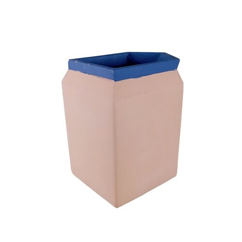 フラワーポット ジュースパックポット ベージュ