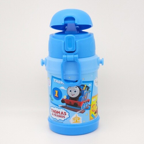 水筒 450ml ストロー付ステンレスボトル