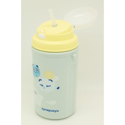 水筒 450ml ストロー付き水筒 保冷タイプ
