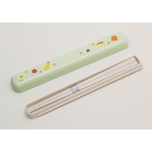箸箱セット 引フタ箸箱セット グリーン