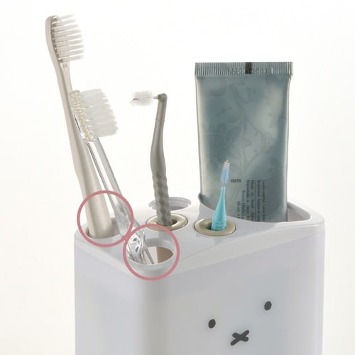 歯ブラシスタンド ディックブルーナ ホワイト