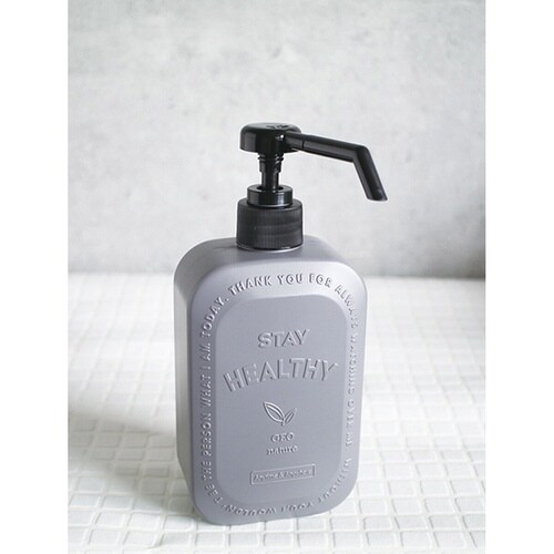 ディスペンサー 液体タイプ 500ml グレー