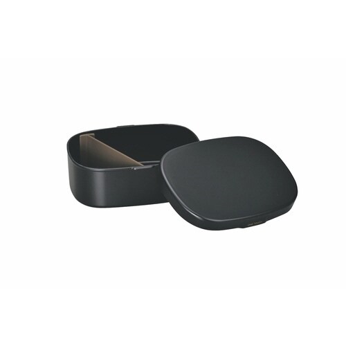 お弁当箱 さっと洗えるお弁当箱 L 1段 ブラック