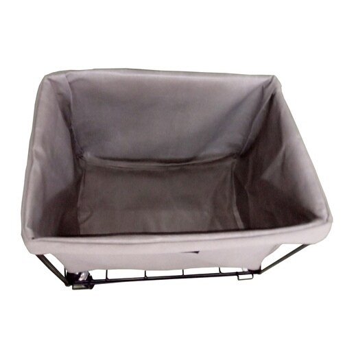 バスケット センプリチェ スクエアカート グレー