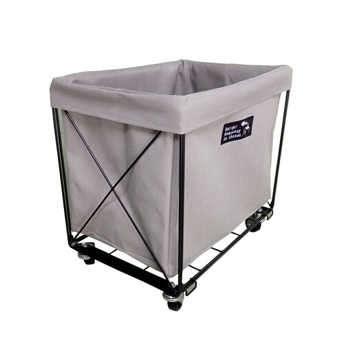 バスケット センプリチェ スクエアカート グレー