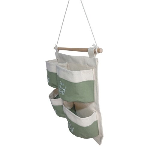 ウォールポケット M トルペ 吊り下げ グリーン