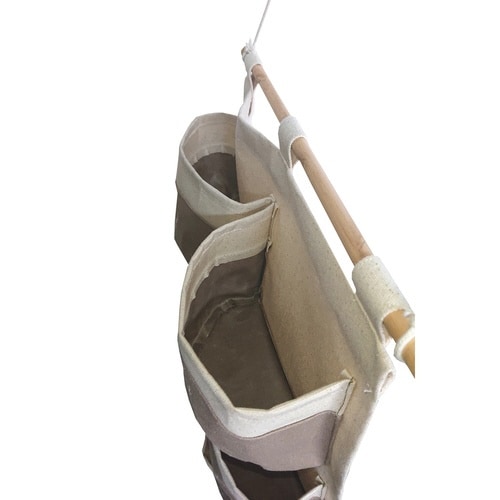 ウォールポケット L トルペ 吊り下げ ブラウン