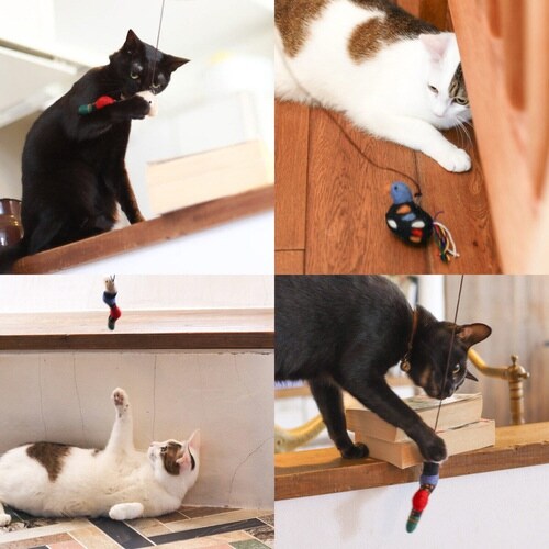 猫じゃらし おもちゃ 釣竿 グルーム トリ