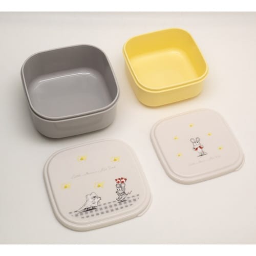 シール容器 2個入り ねずみくんのチョッキ